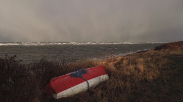 VED STRANDEN - LYSTRUP STRAND, vinterlys